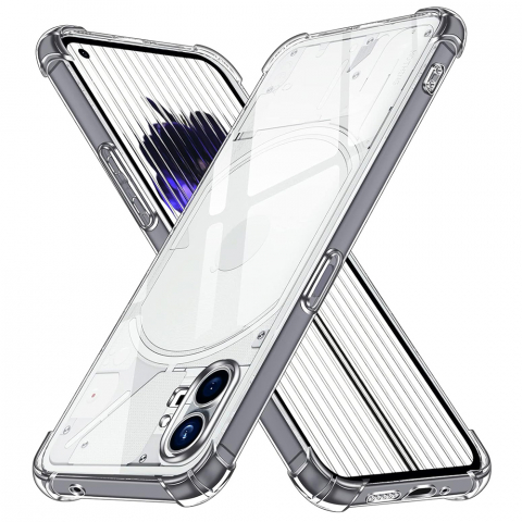 Huse & Folii Telefoane - Husa pentru Nothing Phone (1) - Techsuit Shockproof Clear Silicone - Clear