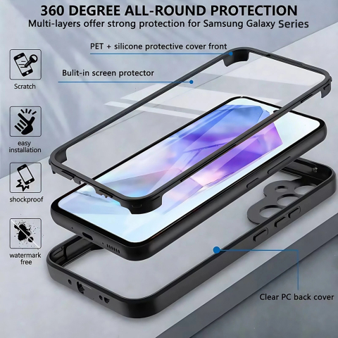 Husa Techsuit 360 Transparenta Protectie Completa [5]