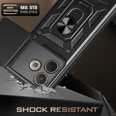 Husa pentru Oppo A5 Pro 4G / A5 Pro 5G - Techsuit CamShield Series - Black [1]
