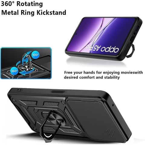 Husa pentru Oppo A5 Pro 4G / A5 Pro 5G - Techsuit CamShield Series - Black [3]