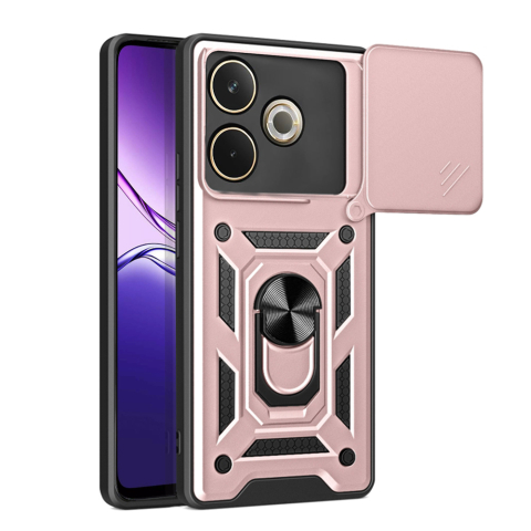 Huse telefoane - Husa pentru Oppo A5 Pro 4G / A5 Pro 5G - Techsuit CamShield Series - Rose Gold