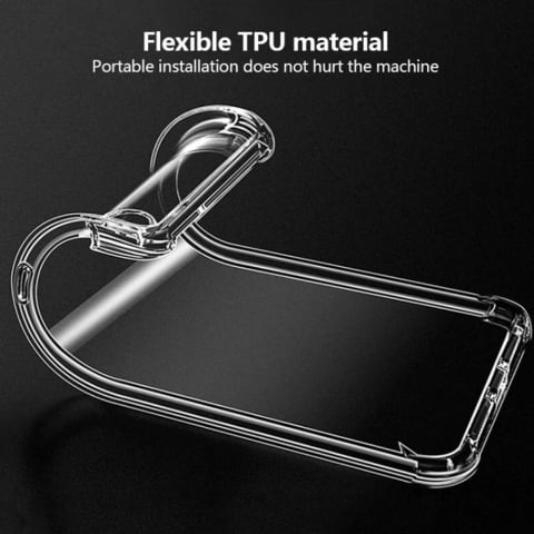 Husa pentru Realme GT 7 - Techsuit Shockproof Clear Silicone - Clear [2]
