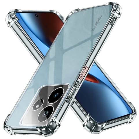 Huse telefoane - Husa pentru Realme GT 7 - Techsuit Shockproof Clear Silicone - Clear