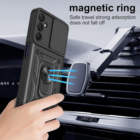 Husa pentru Samsung Galaxy A17 5G - Techsuit CamShield Series - Black [5]
