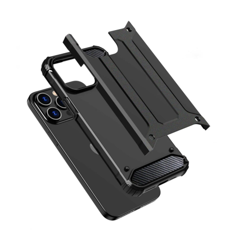 Husa pentru Samsung Galaxy A25 5G - Techsuit Hybrid Armor - Black [4]