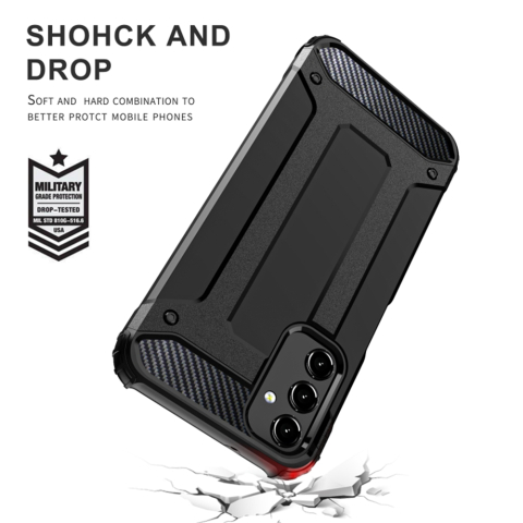 Husa pentru Samsung Galaxy A25 5G - Techsuit Hybrid Armor - Black [1]