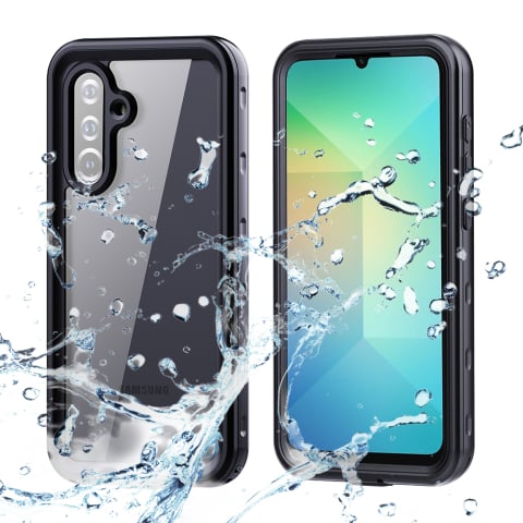 Huse telefoane - Husa pentru Samsung Galaxy A26 5G - ShellBox Waterproof IP68 Case - Black