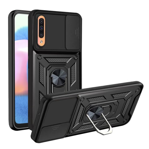 Huse & Folii Telefoane - Husa pentru Samsung Galaxy A30s / A50 / A50s - Techsuit CamShield Series - Black