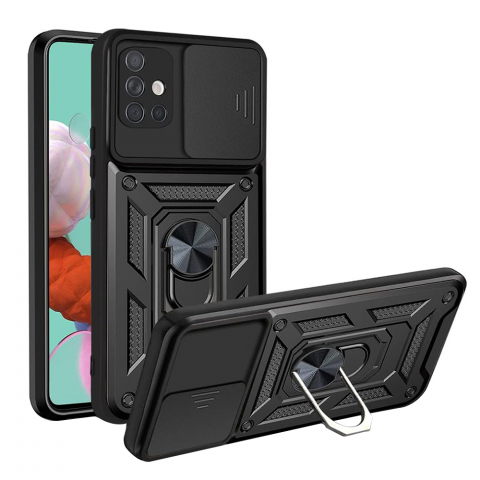 Huse & Folii Telefoane - Husa pentru Samsung Galaxy A51 4G - Techsuit CamShield Series - Black