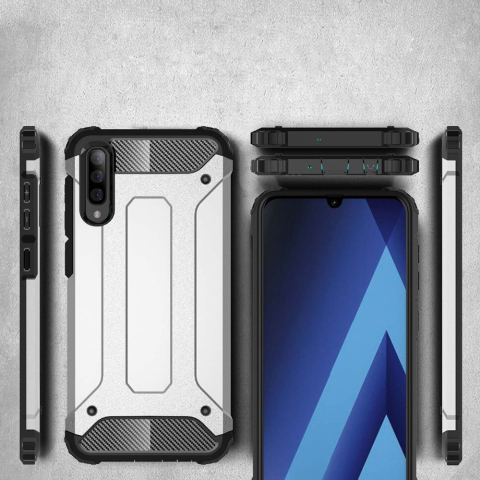 Husa pentru Samsung Galaxy A70 / A70s - Techsuit Hybrid Armor - Black [1]