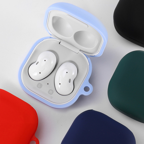 Husa pentru Samsung Galaxy Buds FE / 2 Pro / 2 / Live / Pro - Techsuit Silicone Case - Black [5]