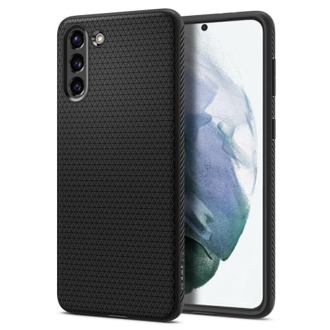 Huse telefoane - Husa pentru Samsung Galaxy S21 5G - Spigen Liquid Air - Matte Black