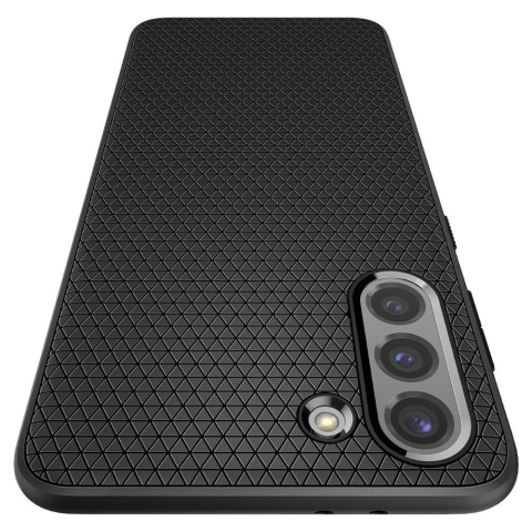 Husa pentru Samsung Galaxy S21 5G - Spigen Liquid Air - Matte Black [7]
