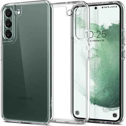 Huse & Folii Telefoane - Husa pentru Samsung Galaxy S22 5G - Spigen Ultra Hybrid - Crystal Clear