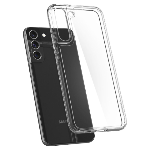 Husa pentru Samsung Galaxy S22 5G - Spigen Ultra Hybrid - Crystal Clear [2]