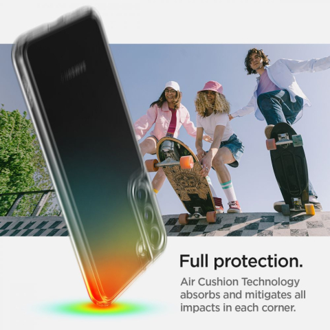 Husa pentru Samsung Galaxy S22 5G - Spigen Ultra Hybrid - Crystal Clear [6]