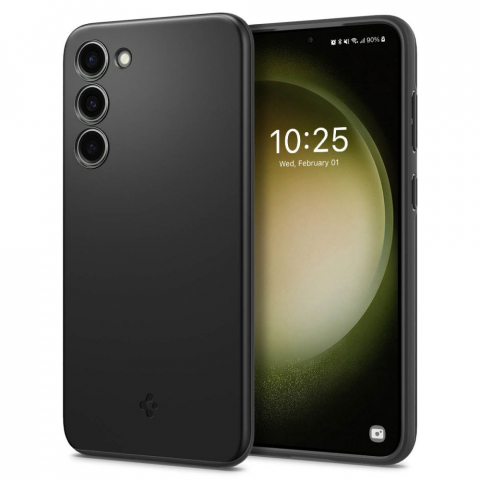 Husa pentru Samsung Galaxy S23 - Spigen Thin Fit - Black [6]