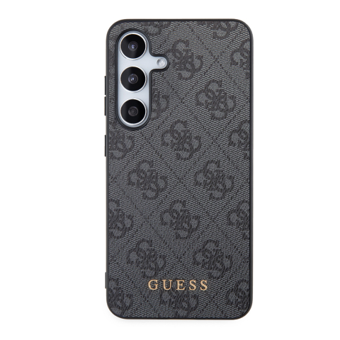 Husa pentru Samsung Galaxy S24 - Guess Hardcase 4G Metal Gold Logo  - Black [1]