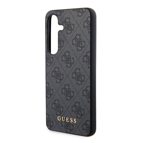 Husa pentru Samsung Galaxy S24 - Guess Hardcase 4G Metal Gold Logo  - Black [4]