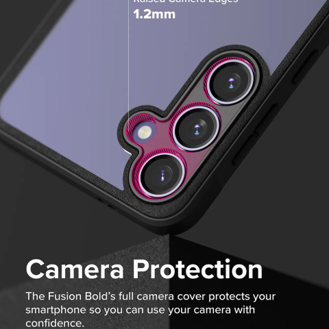 Husa pentru Samsung Galaxy S24 Plus - Ringke Fusion Bold - Black [4]