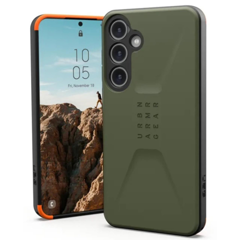 Huse telefoane - Husa pentru Samsung Galaxy S24 Plus - UAG Civilian - Olive Drab