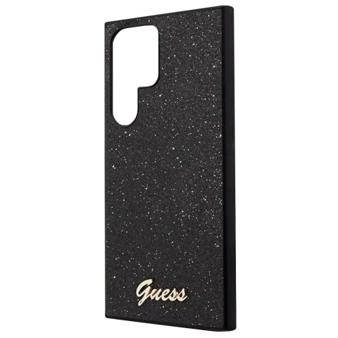 Husa pentru Samsung Galaxy S24 Ultra - Guess Glitter Script  - Black [4]