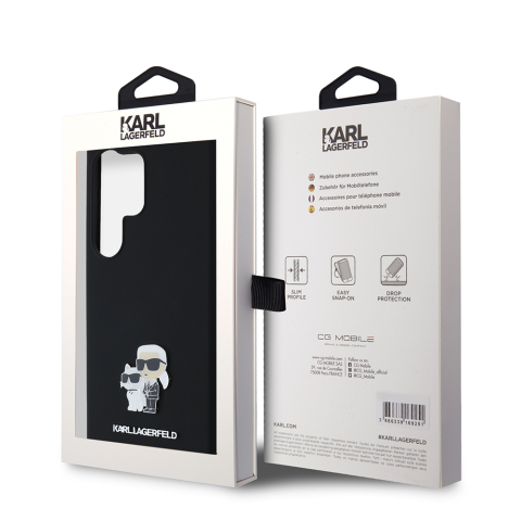 Husa pentru Samsung Galaxy S24 Ultra - Karl Lagerfeld Silicone  - Karl&Choupette [6]