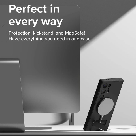 Husa pentru Samsung Galaxy S24 Ultra - Ringke Alles MagSafe - Black [4]
