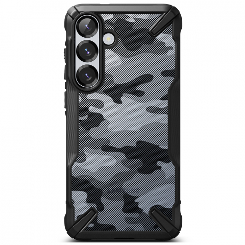 Husa pentru Samsung Galaxy S25 Plus - Ringke Fusion X Design - Camo Black [3]