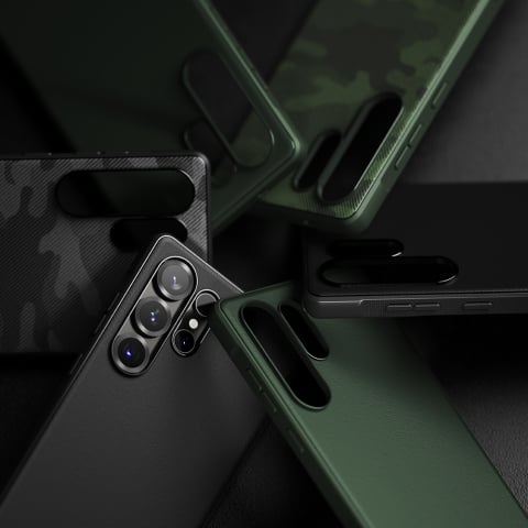 Husa pentru Samsung Galaxy S25 Ultra - Ringke Onyx Design - Camo Black [4]