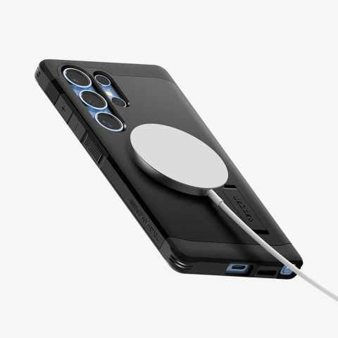 Husa pentru Samsung Galaxy S25 Ultra - Spigen Tough Armor MagSafe - Black [6]
