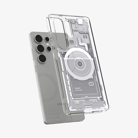 Husa pentru Samsung Galaxy S25 Ultra - Spigen Ultra Hybrid Zero One MagSafe - White [4]