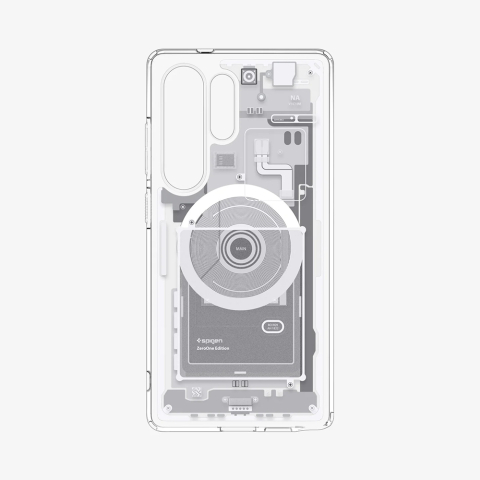 Husa pentru Samsung Galaxy S25 Ultra - Spigen Ultra Hybrid Zero One MagSafe - White [6]
