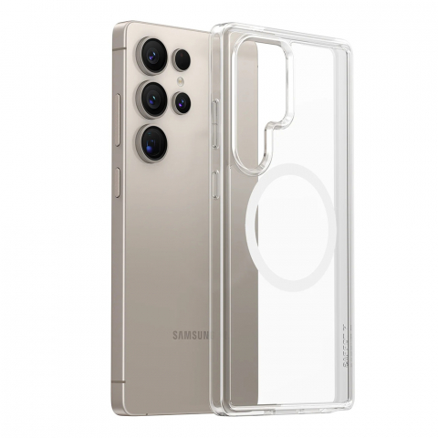 Husa pentru Samsung Galaxy S25 Ultra - Torras Guardian Magnetic Series - Clear [6]
