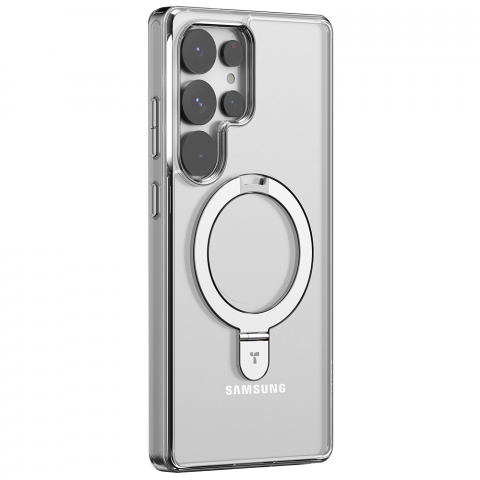 Husa pentru Samsung Galaxy S25 Ultra - Torras Ostand Series - Clear [2]