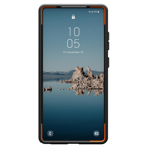 Husa pentru Samsung Galaxy S25 Ultra - UAG Civilian Pro MagSafe - Olive Drab / Orange [3]