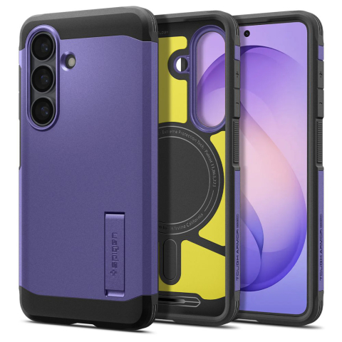 Huse telefoane - Husa pentru Samsung Galaxy S26 - Spigen Tough Armor MagSafe (ACS11221) - Ash Violet