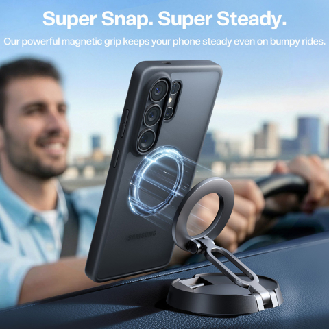 Husa pentru Samsung Galaxy S26 Ultra - Torras Guardian Magnetic Series - Negru [1]