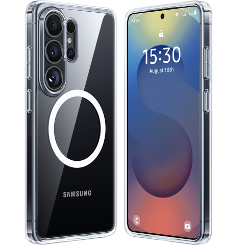 Huse telefoane - Husa pentru Samsung Galaxy S26 Ultra - Torras Guardian Magnetic Series - Transparent