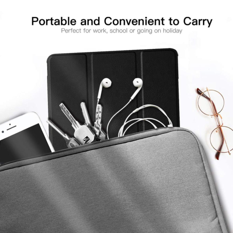 Husa pentru Samsung Galaxy Tab S5e 10.5 2019 T720/T725 - Techsuit FoldPro - Negru [5]