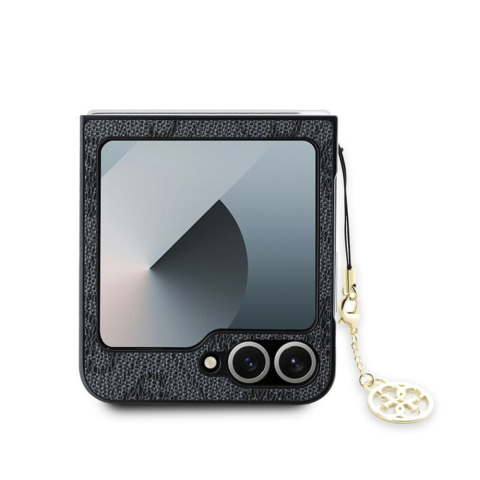 Husa pentru Samsung Galaxy Z Flip6 - Guess Hardcase 4G Charm  - Black [3]