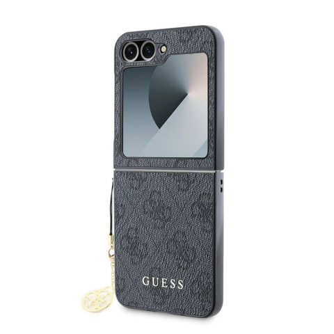 Husa pentru Samsung Galaxy Z Flip6 - Guess Hardcase 4G Charm  - Black [1]