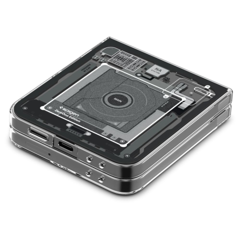 Husa pentru Samsung Galaxy Z Flip6 - Spigen Air Skin - Zero One [3]