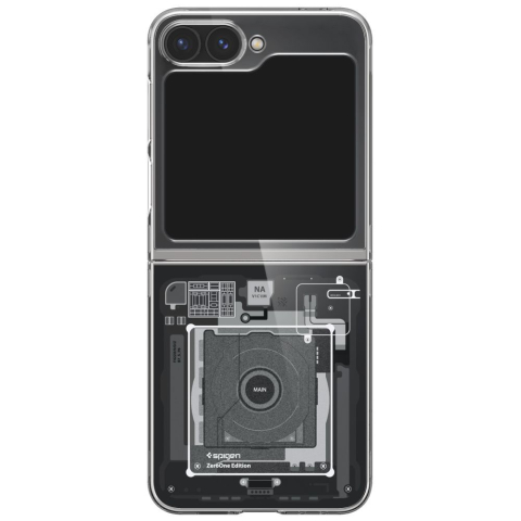 Husa pentru Samsung Galaxy Z Flip6 - Spigen Air Skin - Zero One [2]