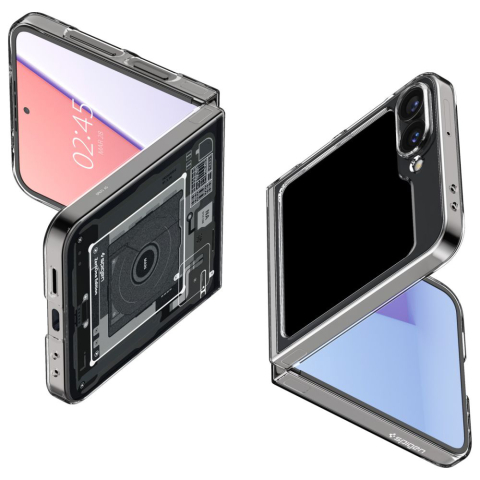 Huse & Folii Telefoane - Husa pentru Samsung Galaxy Z Flip6 - Spigen Air Skin - Zero One