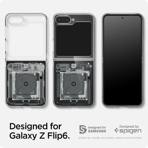 Husa pentru Samsung Galaxy Z Flip6 - Spigen Air Skin - Zero One [5]