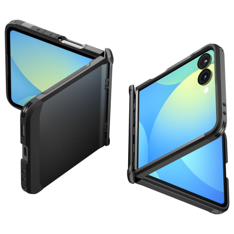 Huse & Folii Telefoane - Husa pentru Samsung Galaxy Z Flip7 - Spigen Slim Armor Pro MagSafe - Black