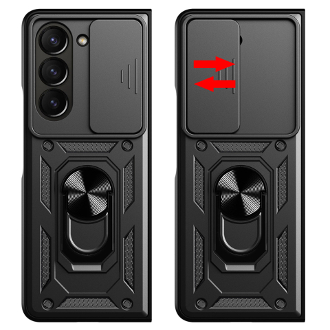Husa pentru Samsung Galaxy Z Fold5 - Techsuit CamShield Series - Black [1]