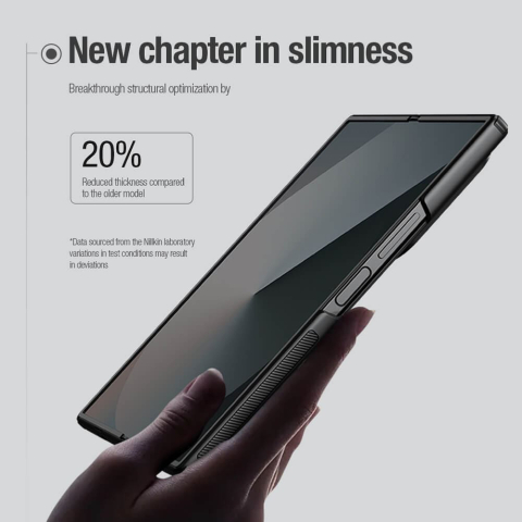 Husa pentru Samsung Galaxy Z Fold6 - Nillkin Super Frosted Shield Pen - Deep Green [6]