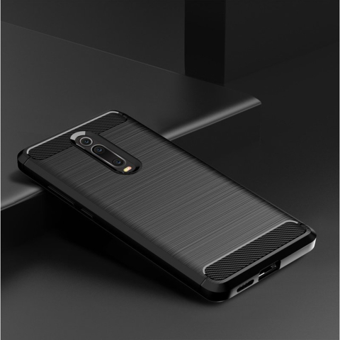 Husa pentru Xiaomi Mi 9T / Mi 9T Pro / Redmi K20 / Redmi K20 Pro - Techsuit Carbon Silicone - Black [4]